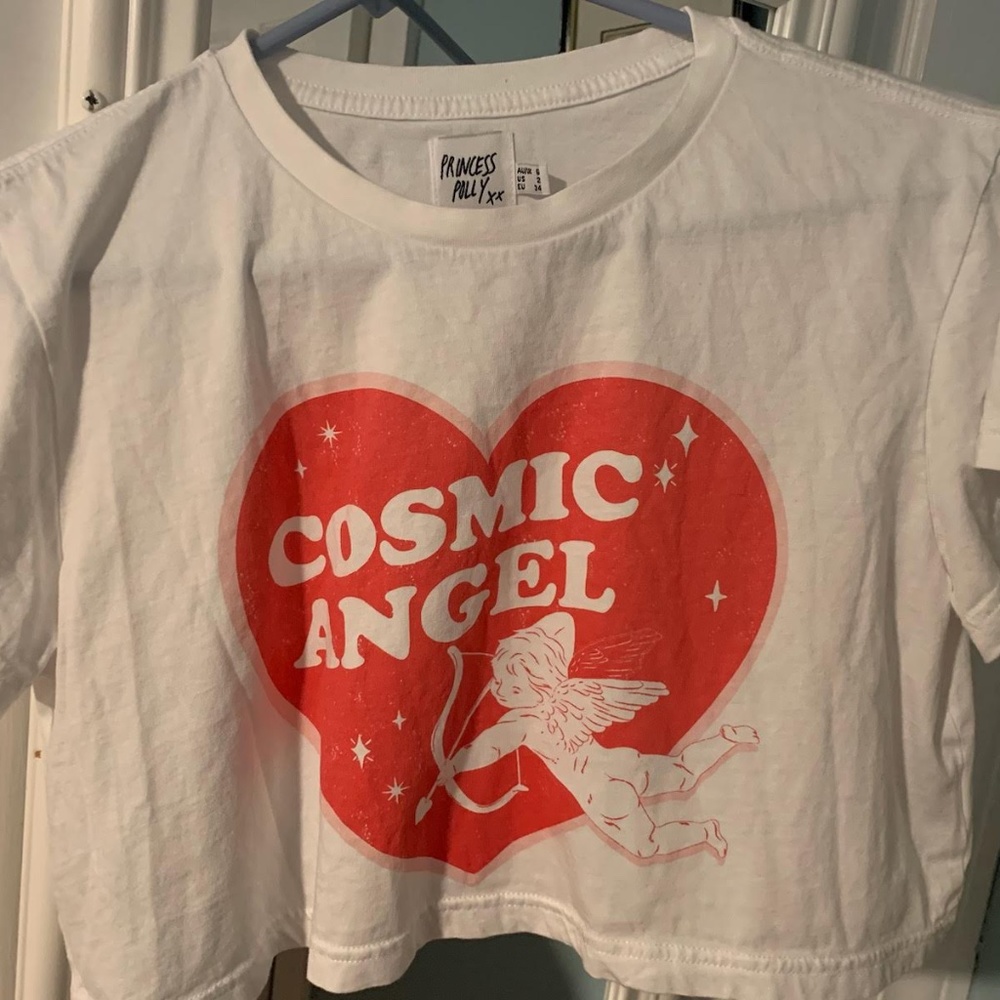 Princess Polly Crop top EUC size US 2